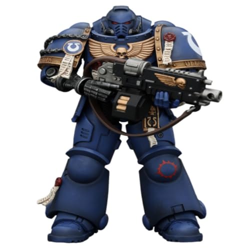 JOYTOY Warhammer 40k Space Marines 2 Ultramarines Brother Chairon Collectible Actionfigur Model Geschenke von JOYTOY