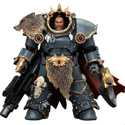 JOYTOY Warhammer 40k Space Wolves, 1/18 Space Wolves Hvarl Red-Blade Action Figure Collect Model JOYTOY Warhammer 40k Space Wolves, 1/18 Space Wolves Hvarl Red-Blade Action Figure Collect Model von JOYTOY