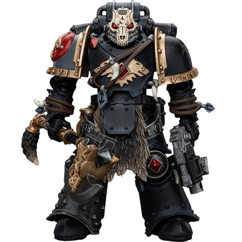 JOYTOY Warhammer 40k Space Wolves, Space Wolves Deathsworn Pack Deathsworn 5 1/18 Action Figur Collection Modell, warmes Geschenk JOYTOY Warhammer 40k Space Wolves, Space Wolves Deathsworn Pack Deathsworn 5 1/18 Action Figur Collection Modell, warmes Geschenk von JOYTOY