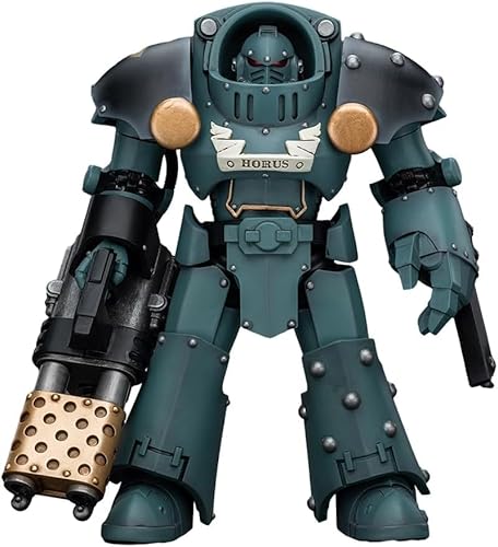 JOYTOY Warhammer 40k The Horus Heresy Sons of Horus Tartaros Terminator Squad Terminator mit schwerer Flamer und Kettenfaust, Actionfigur im Maßstab 1:18 JOYTOY Warhammer 40k The Horus Heresy Sons of Horus Tartaros Terminator Squad Terminator mit schwerer Flamer und Kettenfaust, Actionfigur im Maßstab 1:18 von JOYTOY