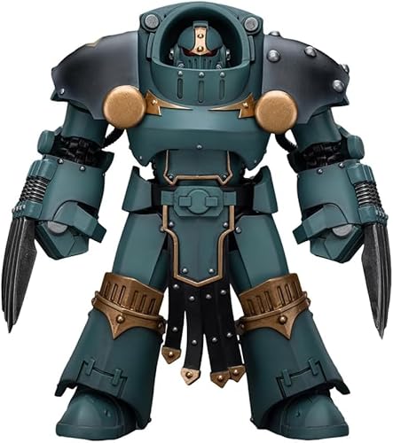 JOYTOY Warhammer 40k The Horus Heresy Sons of Horus Tartaros Terminator Squad Terminator with Lightning Claws 1:18 Scale Collectible Action Figure von JOYTOY