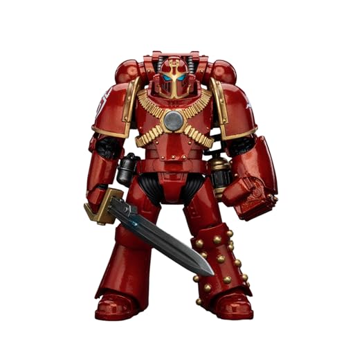 JOYTOY Warhammer 40k Thousand Sons, 1/18 Thousand Sons Legion MK IV Tactical Squad Sergeant with Power Fist Action Figure Collect Model JOYTOY Warhammer 40k Thousand Sons, 1/18 Thousand Sons Legion MK IV Tactical Squad Sergeant with Power Fist Action Figure Collect Model von JOYTOY