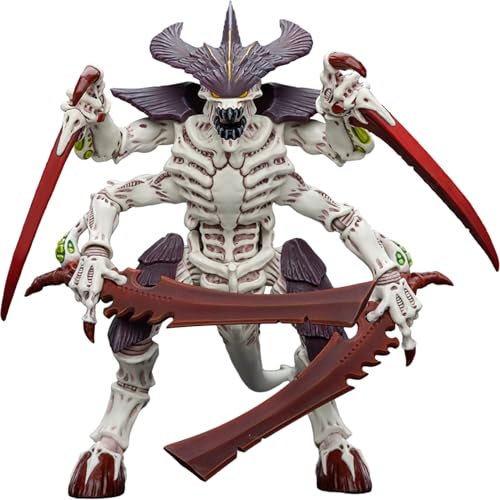 JOYTOY Warhammer 40k Tyranids, Tyranids Hive Fleet Leviathan Tyranid Warrior with Boneswords JT7004 1/18 Action Figur Collection Modell, warmes Geschenk von JOYTOY
