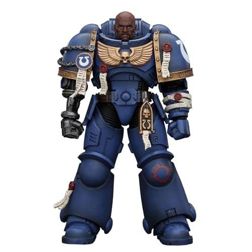 JOYTOY Warhammer 40k Uitramarines Brother Chairon 1/18 Action Figur，Sammeln Und Zeigen Modell von JOYTOY