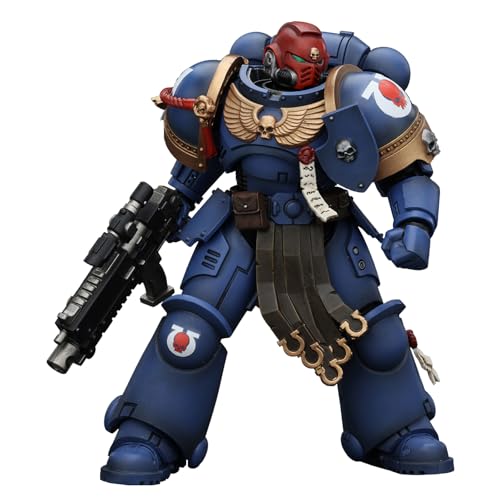 JOYTOY Warhammer 40k Uitramarines Sergeant Gadriel 1/18 Action Figur，Sammeln Und Zeigen Modell von JOYTOY
