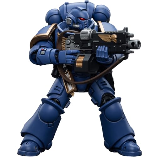 JOYTOY Warhammer 40k Ultramarines Intercessors 1/18 Action Figur，Sammeln Und Zeigen Modell von JOYTOY