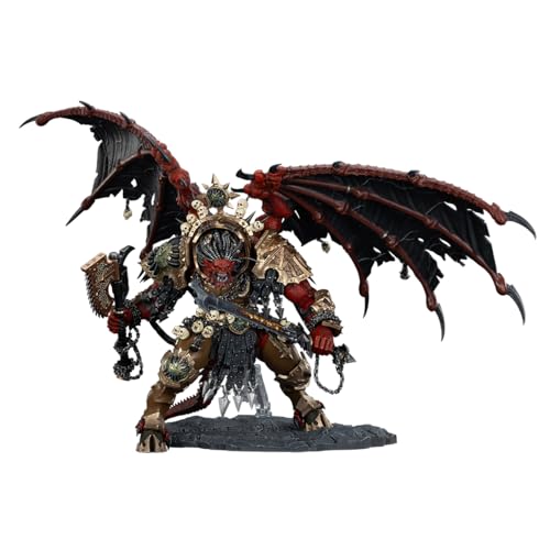 JOYTOY Warhammer 40k World Eaters Angron, Daemon Primarch of Khorne 38,1 cm 1/18 Actionfigur mit exquisitem Design, Geschenke für Fans & Sammler von JOYTOY
