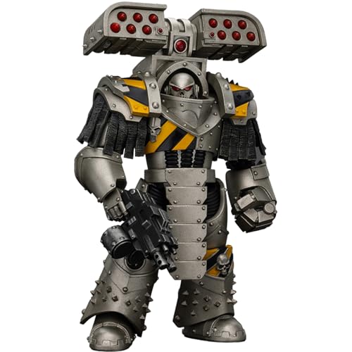 JOYTOY Warhammer 40k lron Warriors Tyrant Siege Terminator with Rocket Launcher 1/18 Action Figur,Sammeln Und Zeigen Modell JOYTOY Warhammer 40k lron Warriors Tyrant Siege Terminator with Rocket Launcher 1/18 Action Figur,Sammeln Und Zeigen Modell von JOYTOY