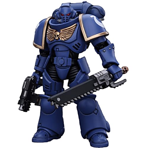 JOYTOY Warhammer Actionfigur 40K 1/18 Space Marines Outriders Brother Catonus, Sammlerstücke für Kinder ab 15 Jahren und Erwachsene, 13,6 cm von JOYTOY