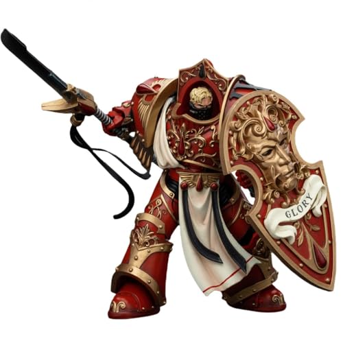 JOYTOY Warhammer Horus Heresy 1/18 Scale 14.2 cm Blood Angels Crimson Paladins Squad Crimson Exemplar Collectible Action Figure with Exquisite Design Gifts for Fans & Collectors JOYTOY Warhammer Horus Heresy 1/18 Scale 14.2 cm Blood Angels Crimson Paladins Squad Crimson Exemplar Collectible Action Figure with Exquisite Design Gifts for Fans & Collectors von JOYTOY