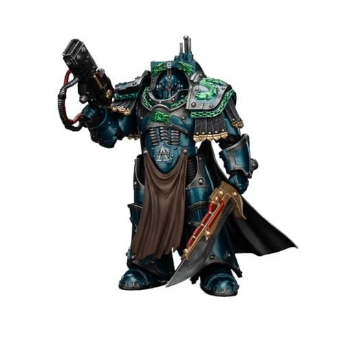 JOYTOY Warhammer The Horus Heresy Alpha Legion 1/18 Action Figure Alpha Legion Legion Praetor in Cataphractii Terminator Armour von JOYTOY