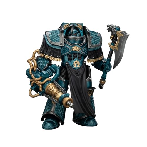 JOYTOY Warhammer The Horus Heresy Alpha Legion 1/18 Actionfigur Alpha Legion Lernaean Terminator mit Umwandlungsstrahlkanone von JOYTOY