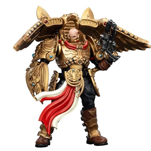 JOYTOY Warhammer The Horus Heresy Legio Custodes Custodian Venatari Squad Venatari with Kenetic Destroyer 5.1-13.7 cm 1/18 Action Figure with Exquisite Design Gifts for Fans & Collectors JOYTOY Warhammer The Horus Heresy Legio Custodes Custodian Venatari Squad Venatari with Kenetic Destroyer 5.1-13.7 cm 1/18 Action Figure with Exquisite Design Gifts for Fans & Collectors von JOYTOY