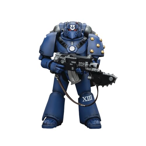 JoyToy Warhammer 40k: Ultramarines MKVI Tactical Squad Legionary with Chainblade Actionfigur im Maßstab 1:18 von JOYTOY