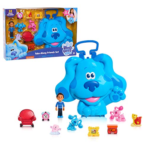 JP Blue's Clues JPL49606 Nickelodeon Blue's Clues & You Freundeset zum Mitnehmen, Mehrfarbig, M von Nickelodeon