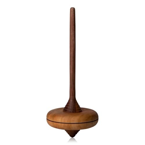 Ali Kreisel von Mader Kreiselmanufaktur - Handgefertigt in Österreich aus Nussbaum und Kirsche, 18cm, Erwachsenen-Sammel-Top, ab 14 Jahren von JP GAMES LTD
