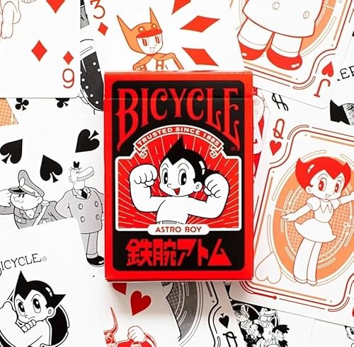Astro Boy Spielkarten, Anime-inspirierte Illustrationen – japanischer Import Sammlerstück, Pokerdeck, Premium-Karte Astro Boy Spielkarten, Anime-inspirierte Illustrationen – japanischer Import Sammlerstück, Pokerdeck, Premium-Karte von JP GAMES LTD