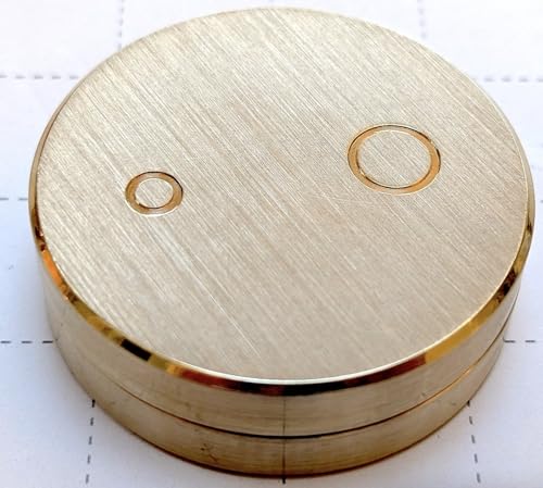 Brass Pivot Puzzle: schöne sequentielle Entdeckung aus Messing von Lee Carroll, hergestellt in Irland von JP GAMES LTD