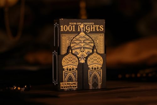 JP GAMES LTD 1001 Nights Playing Cards NOCTURNE Qubba Edition by Room One Cards, Sammeldeck für Erwachsene, ab 14 Jahren JP GAMES LTD 1001 Nights Playing Cards NOCTURNE Qubba Edition by Room One Cards, Sammeldeck für Erwachsene, ab 14 Jahren von JP GAMES LTD