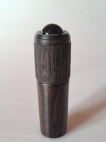 JP GAMES LTD Armando Perri Teleidoskop aus Ebenholz (afrikanisches Schwarzholz) – erstklassiges, einzigartiges handgefertigtes Zielfernrohr, handgefertigt in der Schweiz, klein 9,5 cm, Erwachsene ab von JP GAMES LTD