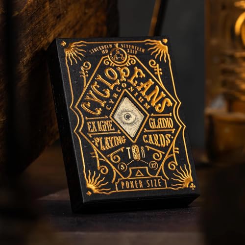 JP GAMES LTD Cyclopeans Cyrconium Spielkarten von Stockholm17, cooles Sammeldeck in Pokergröße, US-Spielkartenunternehmen, Erwachsene ab 14 Jahren von JP GAMES LTD