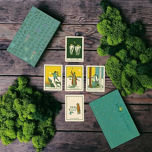 JP GAMES LTD Green Glyphs Tarot-Deck von James R.eads von JP GAMES LTD