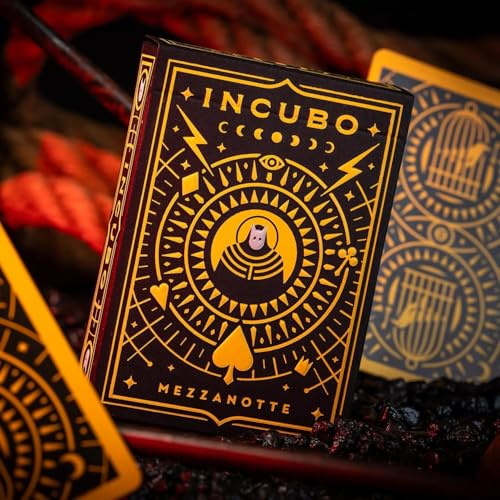 JP GAMES LTD Incubo Mezzanotte Spielkarten von Thirdway Industries, cooles Sammlerstück, Poker-Größe, Luxus-Deck, Erwachsene ab 14 Jahren von JP GAMES LTD