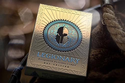 JP GAMES LTD Luxuriöse Spielkarten zum Legionärstag von Jody Eklund, Black Inc von JP GAMES LTD