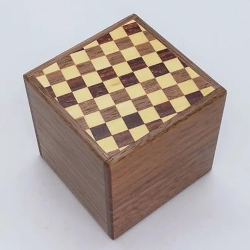 Karierte Würfel-Puzzle-Box – japanische Trickbox zum Sammeln, für Erwachsene, ab 14 Jahren Karierte Würfel-Puzzle-Box – japanische Trickbox zum Sammeln, für Erwachsene, ab 14 Jahren von JP GAMES LTD