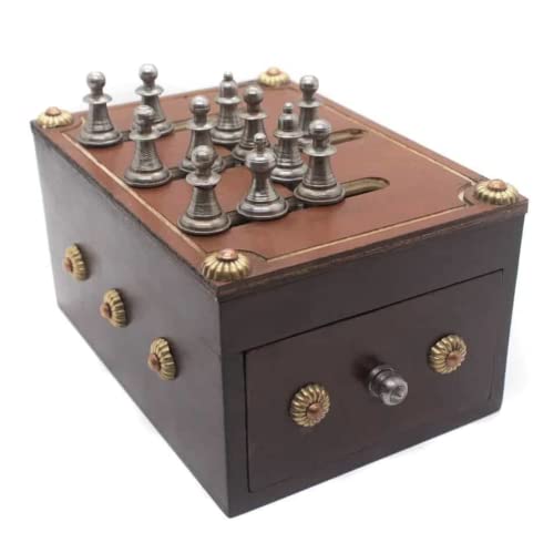 Schach (Schah) Puzzle Box - Brainteaser Trick Box handgefertigt von Jean-Claude Constantin in Deutschland - Schwierigkeits-Experte von JP GAMES LTD