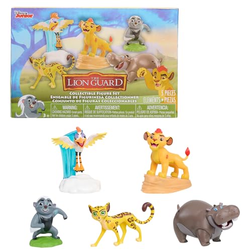 JP Spielfiguren/Sammelfiguren, aus der Disney-Serie Die Garde der Löwen, 5-teiliges Set von JP Lion Guard