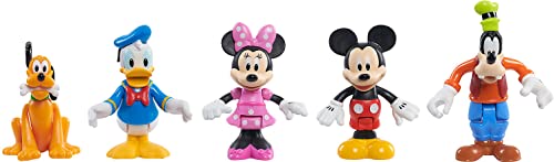 JP Mickey and Minnie JPL38769 Mickey Mouse Disney Junior Funhouse Collectible Friends Sammelfigurenset, 5-teilig, Mehrfarbig, 12.7 von JP Mickey and Minnie