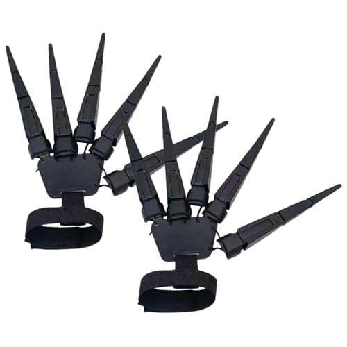 Bewegliche Finger, gruselige Skeletthand mit flexiblen Fingern für Cosplay, Kostümzubehör, Mottoparty, Masken, Spukhaus, Rollenspiele Bewegliche Finger, gruselige Skeletthand mit flexiblen Fingern für Cosplay, Kostümzubehör, Mottoparty, Masken, Spukhaus, Rollenspiele von JPSDOWS