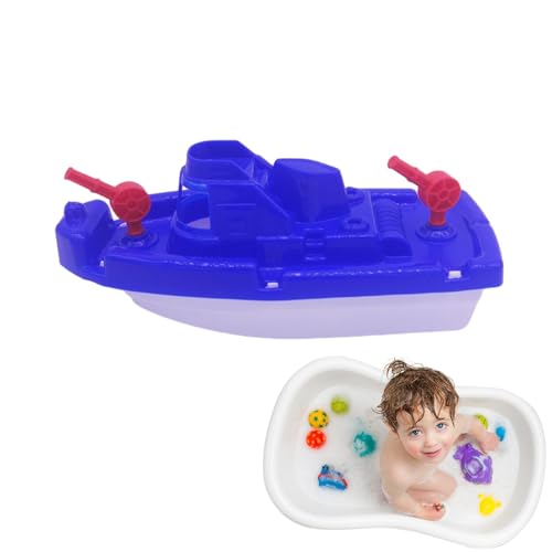 JPSDOWS Bootsspielzeug, Spielzeugboote für die Badewanne | Schwimmende Spielzeugboote - Yacht-Pool-Spielzeug, Schnellboot, Segelboot, schwimmende Spielzeugboote für Badewanne, Badespielzeug-Set für von JPSDOWS