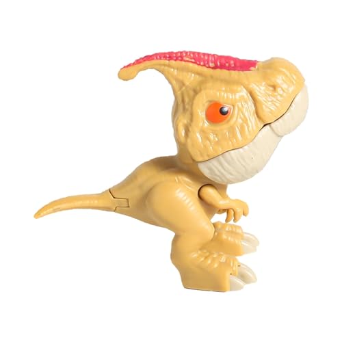 JPSDOWS Dinosaurier-Spielzeug, Beißende Dinosaurier-Fingerpuppen,Dinosaurier Fingerspielzeug für Kinder | Kreative Neuheit mit beweglichen Mund für Kinder zur Dekoration von JPSDOWS
