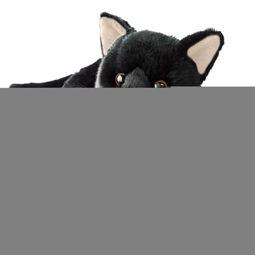 JPSDOWS Plüschtier für schwarze Katzen, Plüschtier für Katzen, Cartoon-Plüschtier mit weicher Puppe zum Umarmen - Bequeme Tierfigur von für JPSDOWS Plüschtier für schwarze Katzen, Plüschtier für Katzen, Cartoon-Plüschtier mit weicher Puppe zum Umarmen - Bequeme Tierfigur von für von JPSDOWS