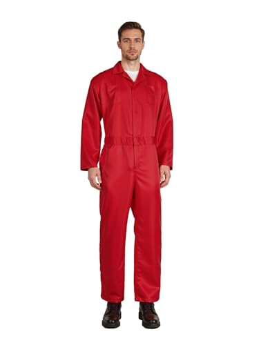 JPXH Blauer Overall für Erwachsene, Halloween, marineblau, Kostüm für Herren, Blau, BLACK-XXL JPXH Blauer Overall für Erwachsene, Halloween, marineblau, Kostüm für Herren, Blau, BLACK-XXL von JPXH
