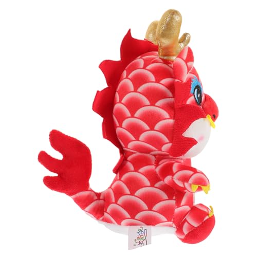 Chinesische Style Dragon Puppe Bezauberndes Drachenmaskottchen für Jahr Feierlichkeiten für Geburtstage und Festliche Anlässe für Familie und Freunde Chinesische Style Dragon Puppe Bezauberndes Drachenmaskottchen für Jahr Feierlichkeiten für Geburtstage und Festliche Anlässe für Familie und Freunde von JPXXFM