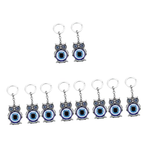 JPXXFM 10 PCs Eulenschlüsselketten -Metall -Ornamentschlüsselring für Autohänge -Eule -Formschlüsselkäse Böse Augenschlüsselring Hängender Eulenform -Key Ring Hängende Eule -Form -Ornament Hängende JPXXFM 10 PCs Eulenschlüsselketten -Metall -Ornamentschlüsselring für Autohänge -Eule -Formschlüsselkäse Böse Augenschlüsselring Hängender Eulenform -Key Ring Hängende Eule -Form -Ornament Hängende von JPXXFM