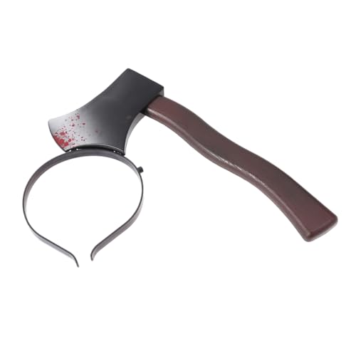 JPXXFM Halloween Plastic Hatchet Stirnband Grusobe Kostümzubehör für Halloween -Partys Fun Hairband für Erwachsene Neuheit Dekoration für Trickbehandlung JPXXFM Halloween Plastic Hatchet Stirnband Grusobe Kostümzubehör für Halloween -Partys Fun Hairband für Erwachsene Neuheit Dekoration für Trickbehandlung von JPXXFM