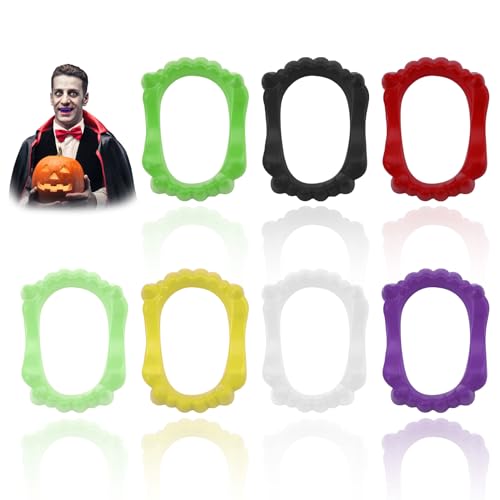 14 Stück Vampir ZäHne Kunststoff,GlüHen In Der Dunklen VampirzäHne, Dracula ZäHne,FüR Teenager , Erwachsene Halloween Masquerade Parteien Dracula KostüM Accessoire 14 Stück Vampir ZäHne Kunststoff,GlüHen In Der Dunklen VampirzäHne, Dracula ZäHne,FüR Teenager , Erwachsene Halloween Masquerade Parteien Dracula KostüM Accessoire von JRSHIRLEYLTD