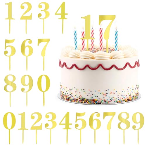 20 Stück Nummer Cake Topper Zahlen 0-9 Geburtstag Tortendeko Kuchenstecker Cupcake,15cm Acrylmaterial Geeignet für Geburtstagsfeiern Jeden Alters Hochzeitsparty 20 Stück Nummer Cake Topper Zahlen 0-9 Geburtstag Tortendeko Kuchenstecker Cupcake,15cm Acrylmaterial Geeignet für Geburtstagsfeiern Jeden Alters Hochzeitsparty von JRSHIRLEYLTD