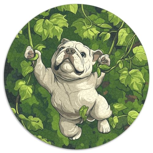Shar Pei 1000 Teile Rundes Puzzle Schwer Stressabbau Spielzeug Fü Erwachsene Puzzles Für Wand Dekoration Spielzeug Für Erwachsene Kinder Für Erwachsene Und Kinder 1000pcs (67.5x67.5cm) von JRVASNXOP