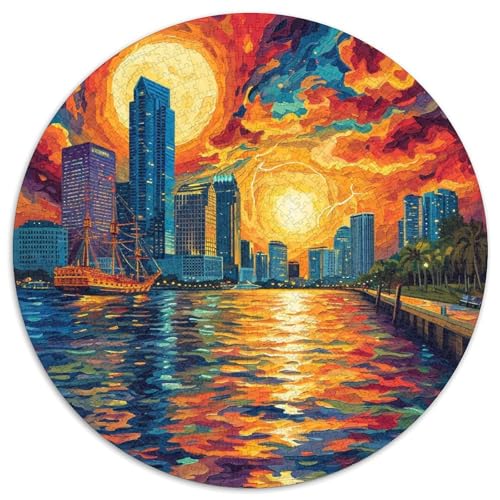 Sunset Over The Harbour 1000 Teile Rundes Puzzle Schwer Stressabbau Spielzeug Fü Erwachsene Jigsaw Geschenke Von Schwer Stressabbau Spielzeug Fü Erwachsene Für Erwachsene Und Kinder 1000pcs (67.5x67. Sunset Over The Harbour 1000 Teile Rundes Puzzle Schwer Stressabbau Spielzeug Fü Erwachsene Jigsaw Geschenke Von Schwer Stressabbau Spielzeug Fü Erwachsene Für Erwachsene Und Kinder 1000pcs (67.5x67. von JRVASNXOP