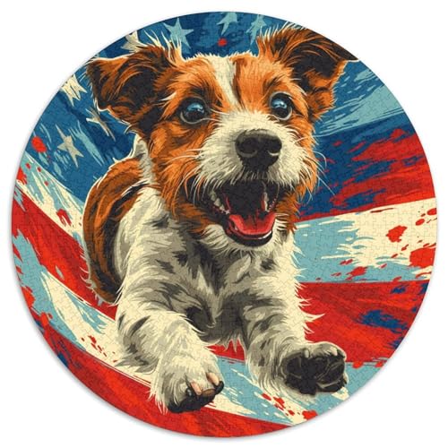 Westie 1000 Teile Rundes Puzzle Pädagogisches Stressabbau Puzzle Für Wand Dekoration Pädagogisches Stressabbau Für Erwachsene 1000pcs (67.5x67.5cm) von JRVASNXOP
