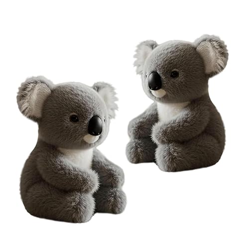 JSDA Koala Kuscheltier, Koala Stofftier, Gewichtskuscheltiere für Erwachsene, Therapeutisches Kuscheltier Mit Gewicht (2) von JSDA