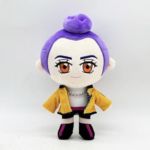 JSDA Kpop Demon Hunters Plüschtier, Kpop Demon Hunters Tiger, Gift for Kpop Fans, Halloween Decoration, Collectible (F) von JSDA