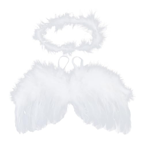 2 Stück/Set Baby weiße Flügel Stirnband Neugeborene Fotografie Requisiten Flügel Haarband Kopfschmuck Outfits Dekor 2 Stück/Set Baby weiße Flügel Stirnband Neugeborene Fotografie Requisiten Flügel Haarband Kopfschmuck Outfits Dekor von JSGHGDF