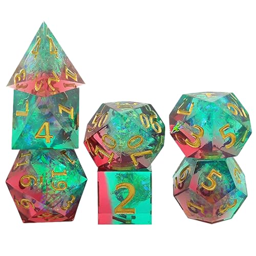 Gemischte Farbe Polyedrale Würfelharz Würfel Set Perfekt Für RPGs Und Brettspiele Für Cube Game Enthusiasts Abenteuer Gemischte Farbe Polyedrale Würfelharz Würfel Set Perfekt Für RPGs Und Brettspiele Für Cube Game Enthusiasts Abenteuer von JSGHGDF