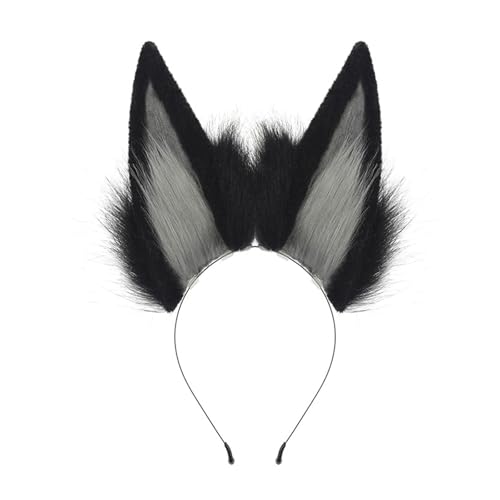 JSGHGDF 1.Leichtes Plüschtier Ohren Stirnband für den täglichen Gebrauch Cosplay Kostüme und Themenparty Zubehör Niedliches Tierohr Haarschmuck Halloween Kostüm JSGHGDF 1.Leichtes Plüschtier Ohren Stirnband für den täglichen Gebrauch Cosplay Kostüme und Themenparty Zubehör Niedliches Tierohr Haarschmuck Halloween Kostüm von JSGHGDF